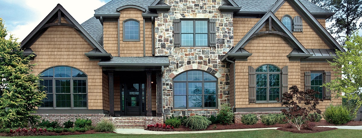 Cedar Impressions Double 7 Straight Edge Rough-Split Shakes